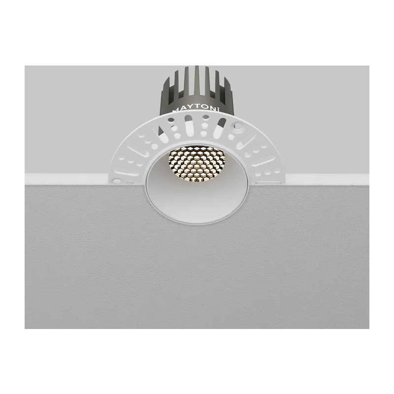 Встраиваемый светильник Омут / Dip 10 Вт 4000 К 50° Maytoni DL119-10W-4K-TRS-W 4