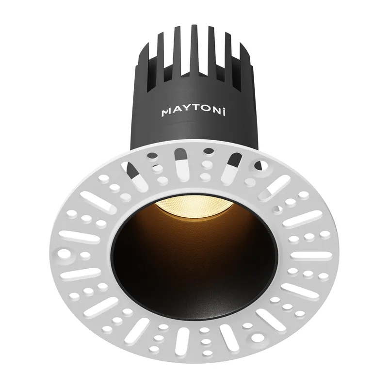 Встраиваемый светильник Омут+ / Dip 10 Вт 2700 К 50° Maytoni DL120-10W-2.7K-TRS-B