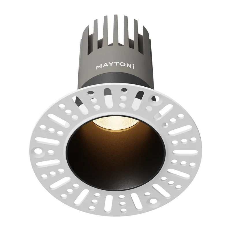 Встраиваемый светильник Омут+ / Dip 10 Вт 3000 К 50° Maytoni DL120-10W-3K-TRS-B