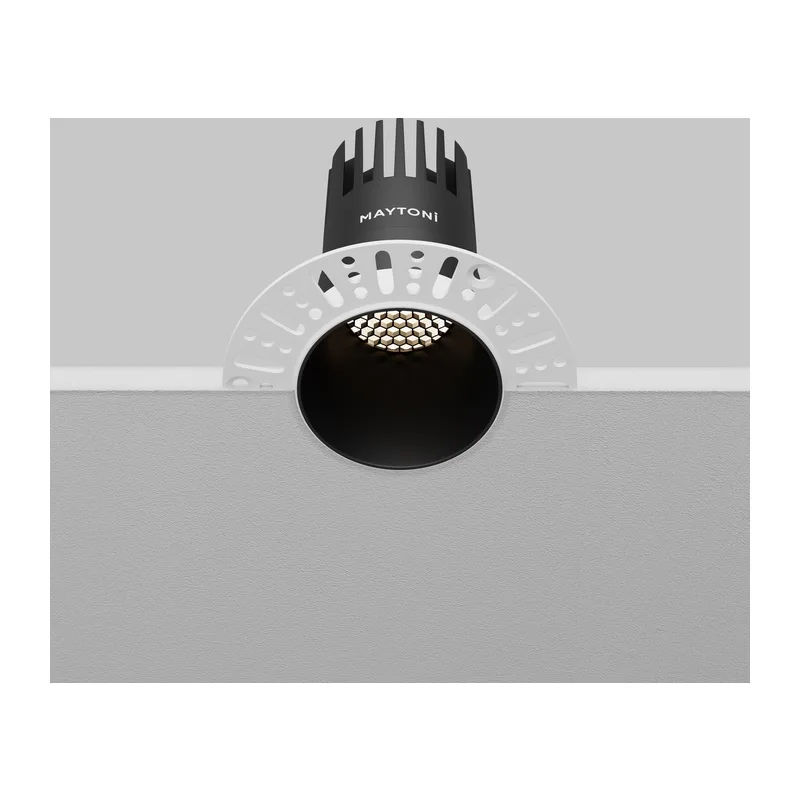 Встраиваемый светильник Омут+ / Dip 10 Вт 4000 К 50° Maytoni DL120-10W-4K-TRS-B 8