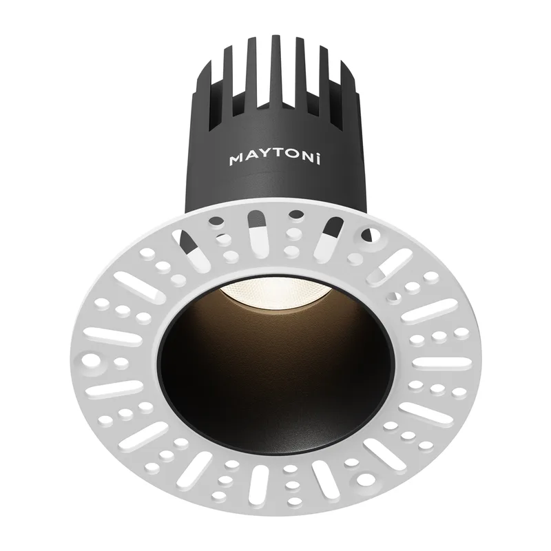 Встраиваемый светильник Омут+ / Dip 10 Вт 4000 К 50° Maytoni DL120-10W-4K-TRS-B
