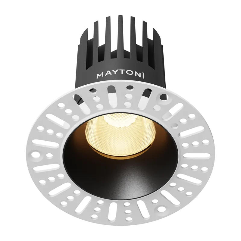 Встраиваемый светильник Омут / Dip 15 Вт 2700 К 50° Maytoni DL121-15W-2.7K-TRS-B