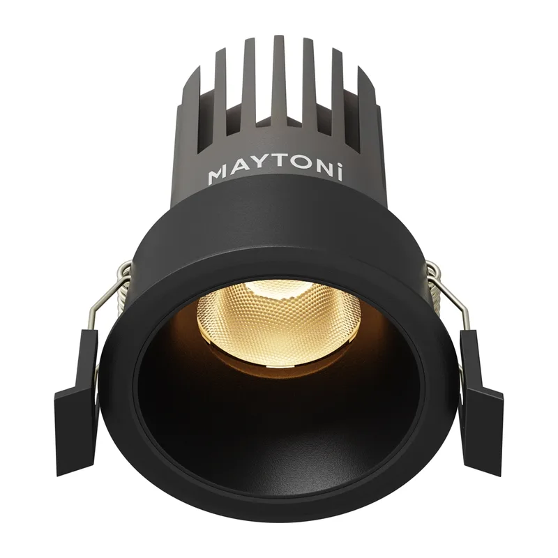 Встраиваемый светильник Омут / Dip 9 Вт 2700 К 9° Maytoni DL123-10W-2.7K-B