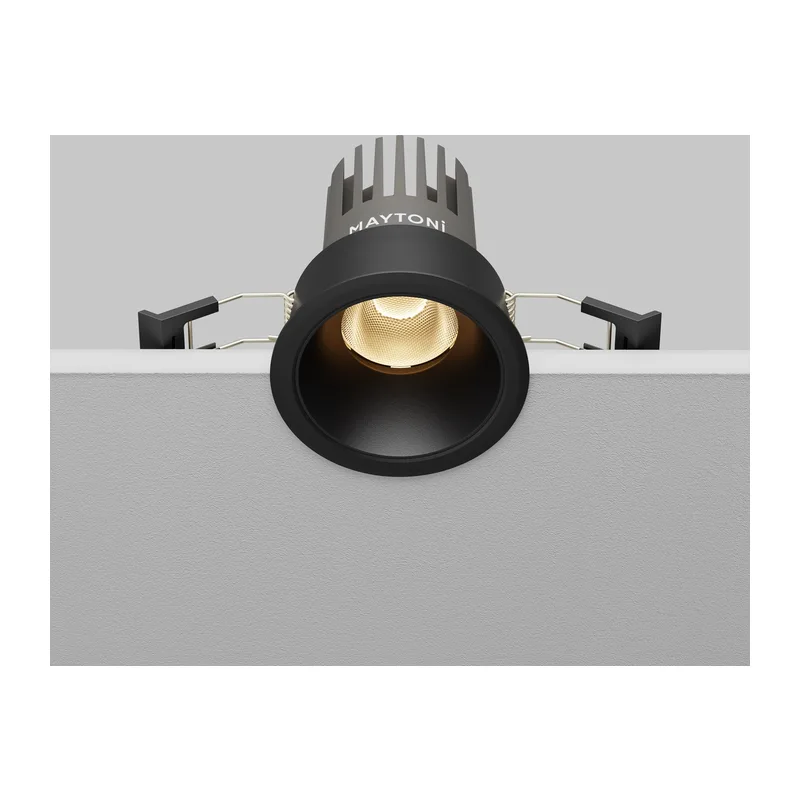 Встраиваемый светильник Омут / Dip 9 Вт 3000 К 9° Maytoni DL123-10W-3K-B 4