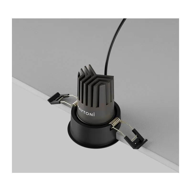 Встраиваемый светильник Омут / Dip 9 Вт 3000 К 9° Maytoni DL123-10W-3K-B 6