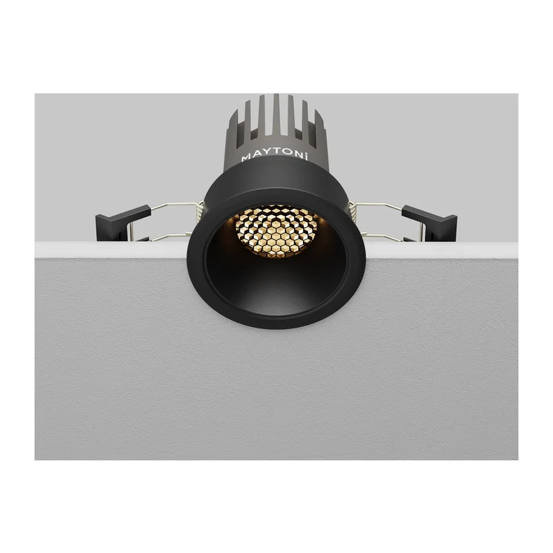 Встраиваемый светильник Омут / Dip 9 Вт 3000 К 9° Maytoni DL123-10W-3K-B 8