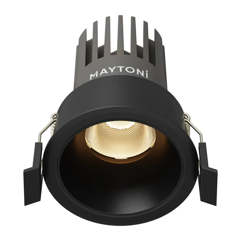 Встраиваемый светильник Омут / Dip 9 Вт 3000 К 9° Maytoni DL123-10W-3K-B