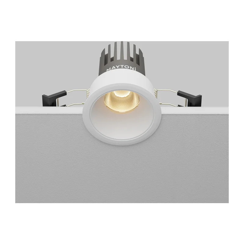 Встраиваемый светильник Омут / Dip 9 Вт 3000 К 9° Maytoni DL123-10W-3K-W 4