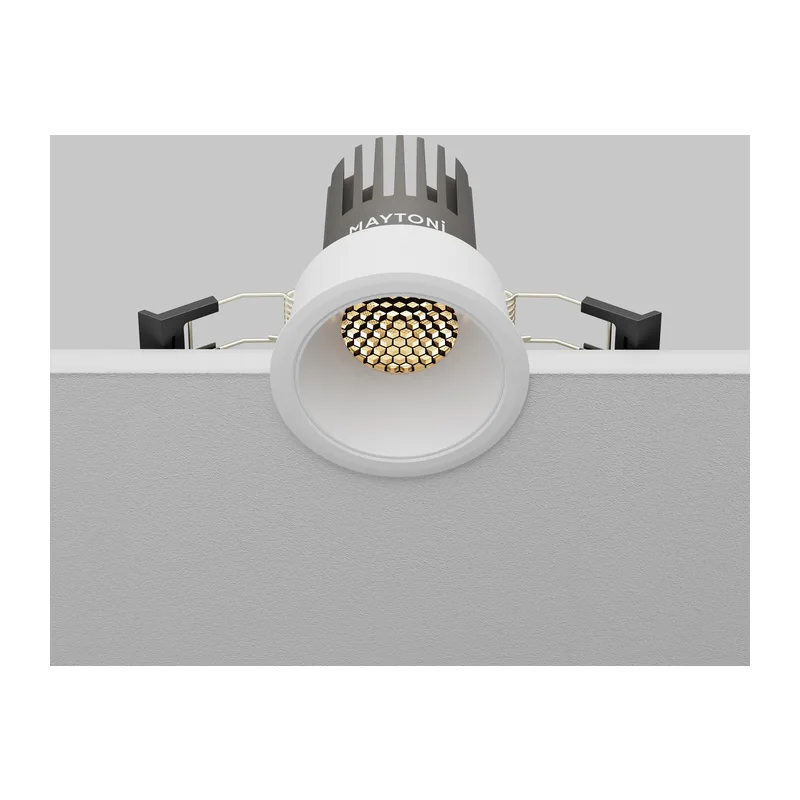 Встраиваемый светильник Омут / Dip 9 Вт 3000 К 9° Maytoni DL123-10W-3K-W 8