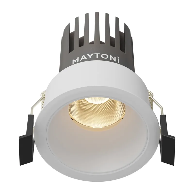 Встраиваемый светильник Омут / Dip 9 Вт 3000 К 9° Maytoni DL123-10W-3K-W