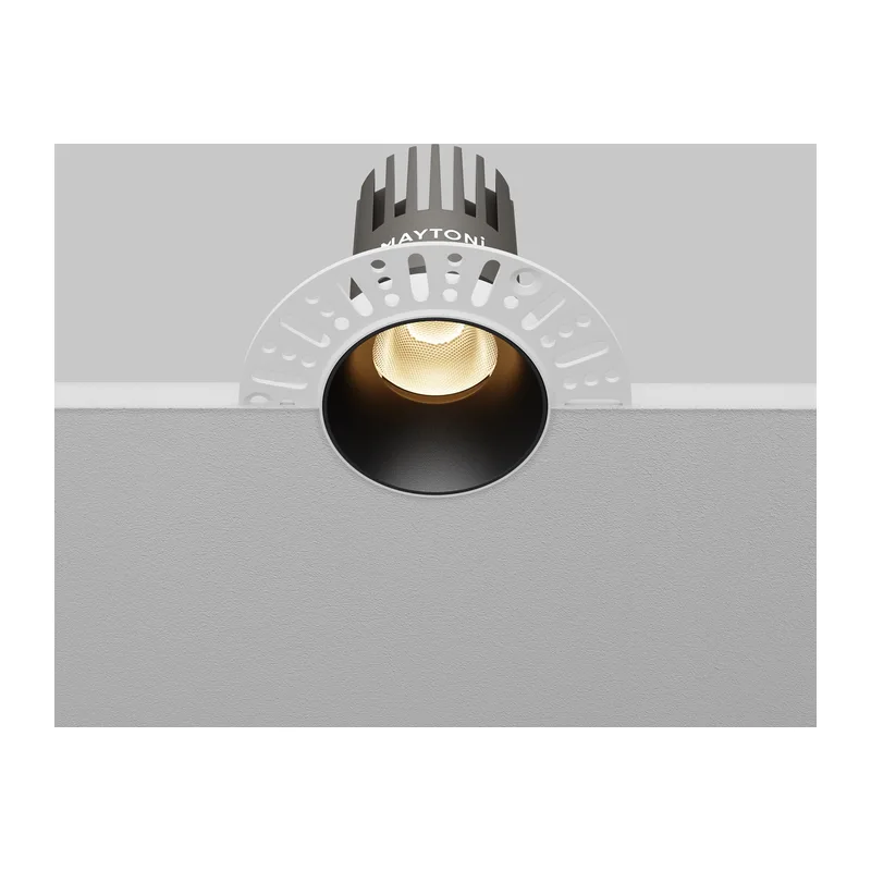 Встраиваемый светильник Омут / Dip 9 Вт 3000 К 9° Maytoni DL124-10W-3K-TRS-B 2