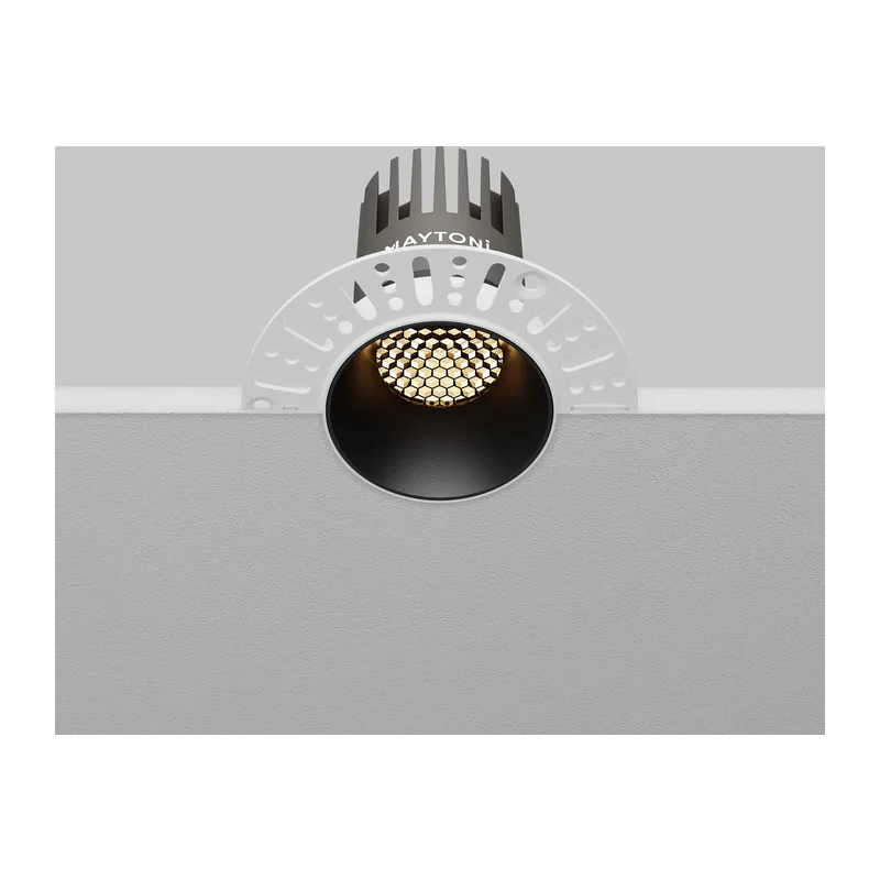 Встраиваемый светильник Омут / Dip 9 Вт 3000 К 9° Maytoni DL124-10W-3K-TRS-B 4