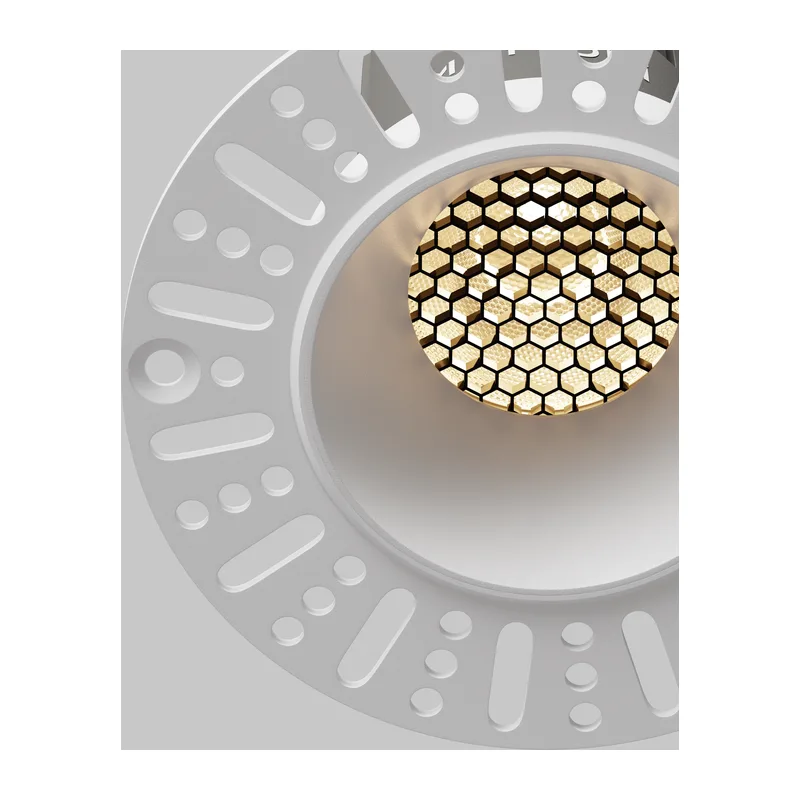 Встраиваемый светильник Омут / Dip 9 Вт 3000 К 9° Maytoni DL124-10W-3K-TRS-W 12