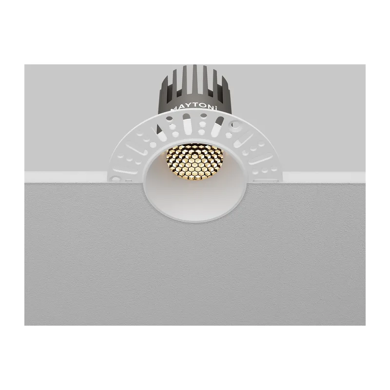 Встраиваемый светильник Омут / Dip 9 Вт 3000 К 9° Maytoni DL124-10W-3K-TRS-W 4