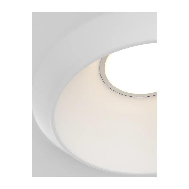Встраиваемый светильник Гипс Модерн / Gyps Modern 2*GU10 10 Вт Maytoni DL124-GU10-02-TRS-W 3