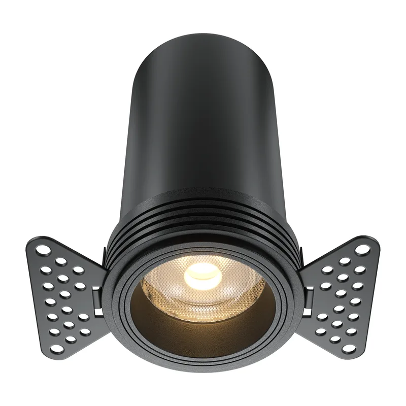 Встраиваемый светильник Фокус / FOCUS LED 12 Вт 3000 К 50° Maytoni DL125-L12-3K-TRS-B