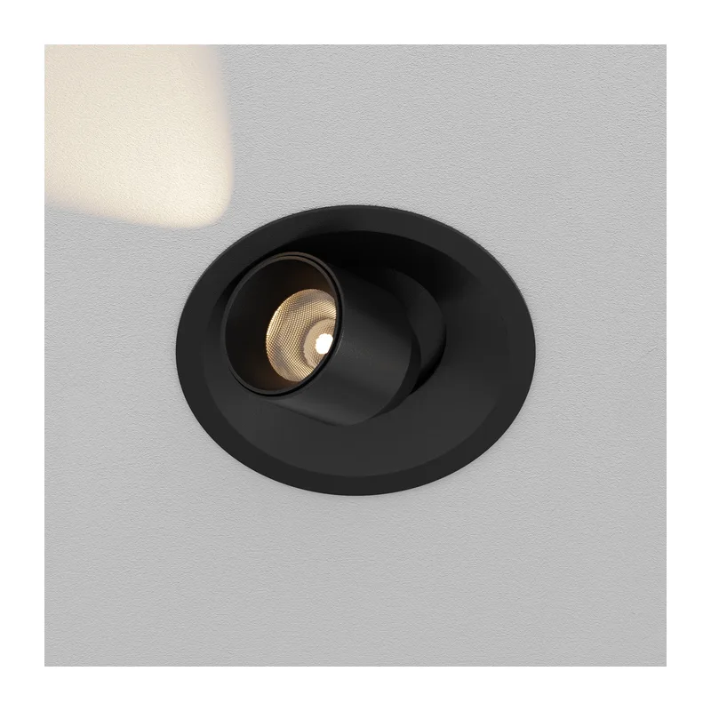 Встраиваемый светильник Фокус мини / Focus LED mini 8 Вт 3000 К 50° Maytoni DL127-8W3K-B 3