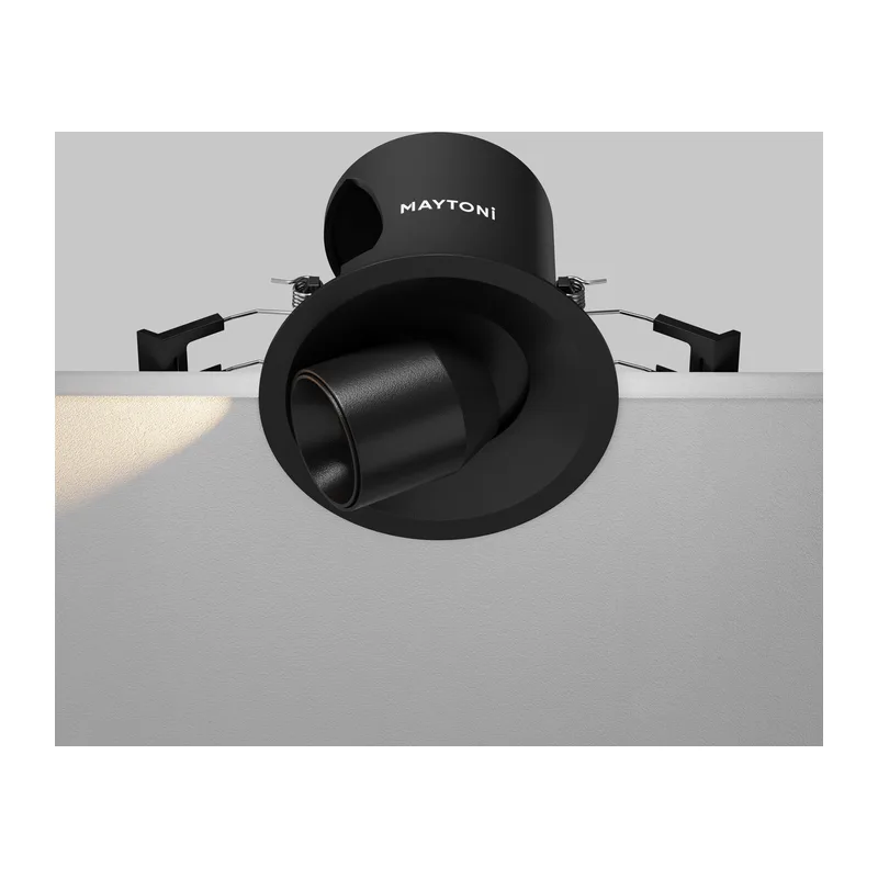 Встраиваемый светильник Фокус мини / Focus LED mini 8 Вт 3000 К 50° Maytoni DL127-8W3K-B 4