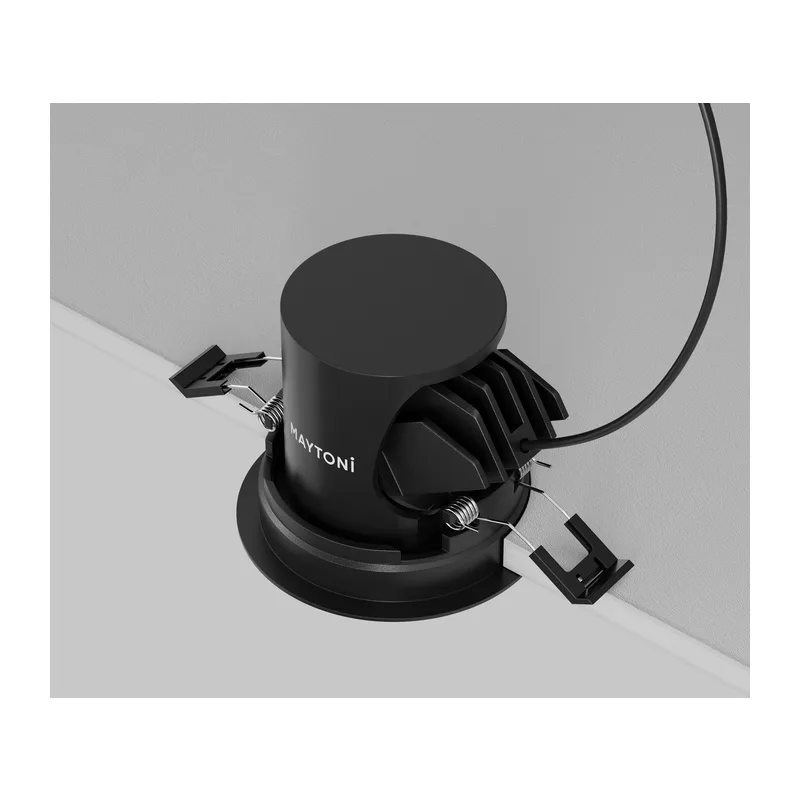 Встраиваемый светильник Фокус мини / Focus LED mini 8 Вт 3000 К 50° Maytoni DL127-8W3K-B 6