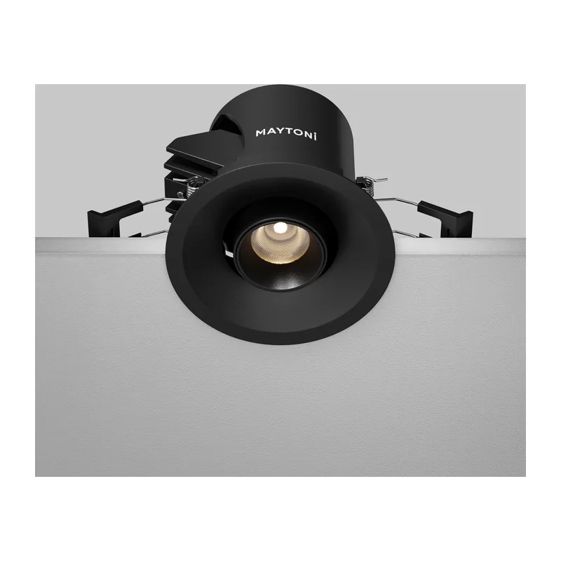 Встраиваемый светильник Фокус мини / Focus LED mini 8 Вт 3000 К 50° Maytoni DL127-8W3K-B 7
