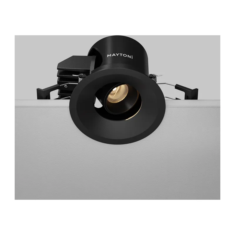 Встраиваемый светильник Фокус мини / Focus LED mini 8 Вт 3000 К 50° Maytoni DL127-8W3K-B 9