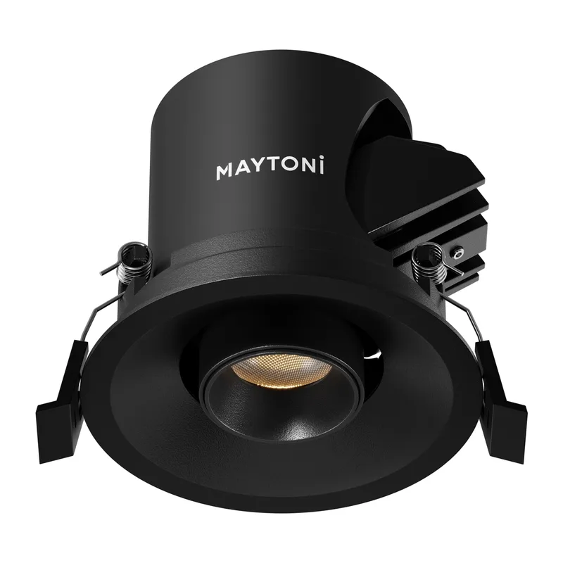 Встраиваемый светильник Фокус мини / Focus LED mini 8 Вт 3000 К 50° Maytoni DL127-8W3K-B