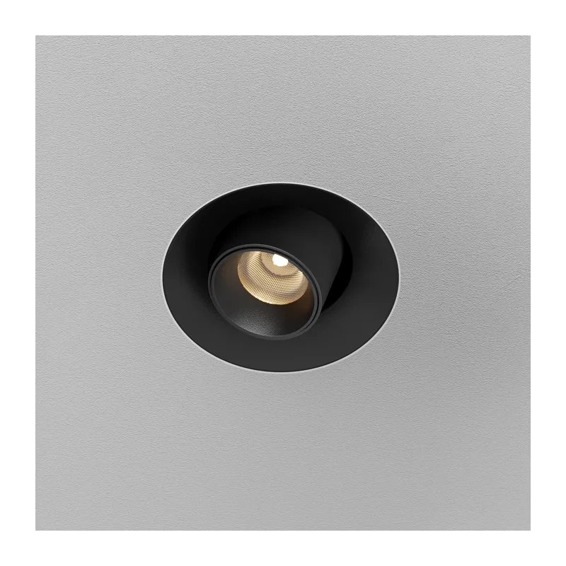 Встраиваемый светильник Фокус мини / Focus LED mini 8 Вт 3000 К 50° Maytoni DL127-8W3K-TRS-B 3