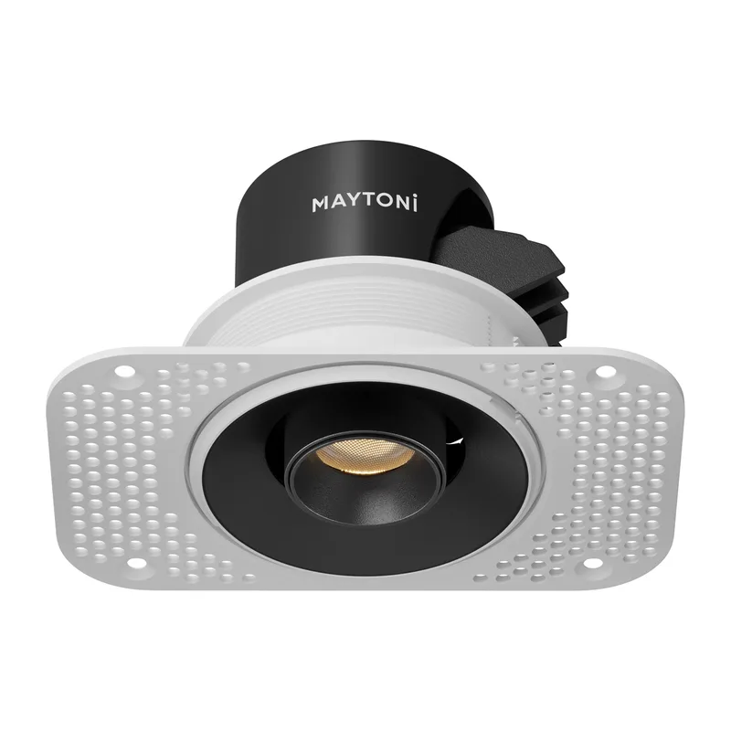 Встраиваемый светильник Фокус мини / Focus LED mini 8 Вт 3000 К 50° Maytoni DL127-8W3K-TRS-B