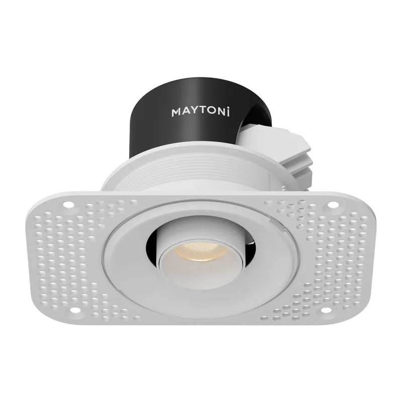 Встраиваемый светильник Фокус мини / Focus LED mini 8 Вт 3000 К 50° Maytoni DL127-8W3K-TRS-W