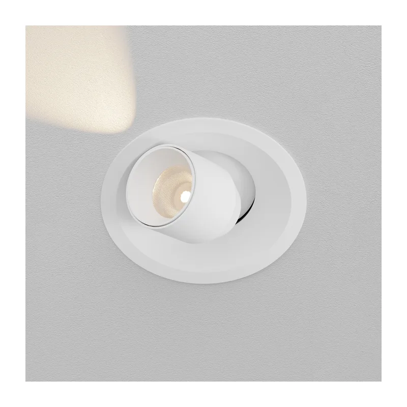 Встраиваемый светильник Фокус мини / Focus LED mini 8 Вт 3000 К 50° Maytoni DL127-8W3K-W 3