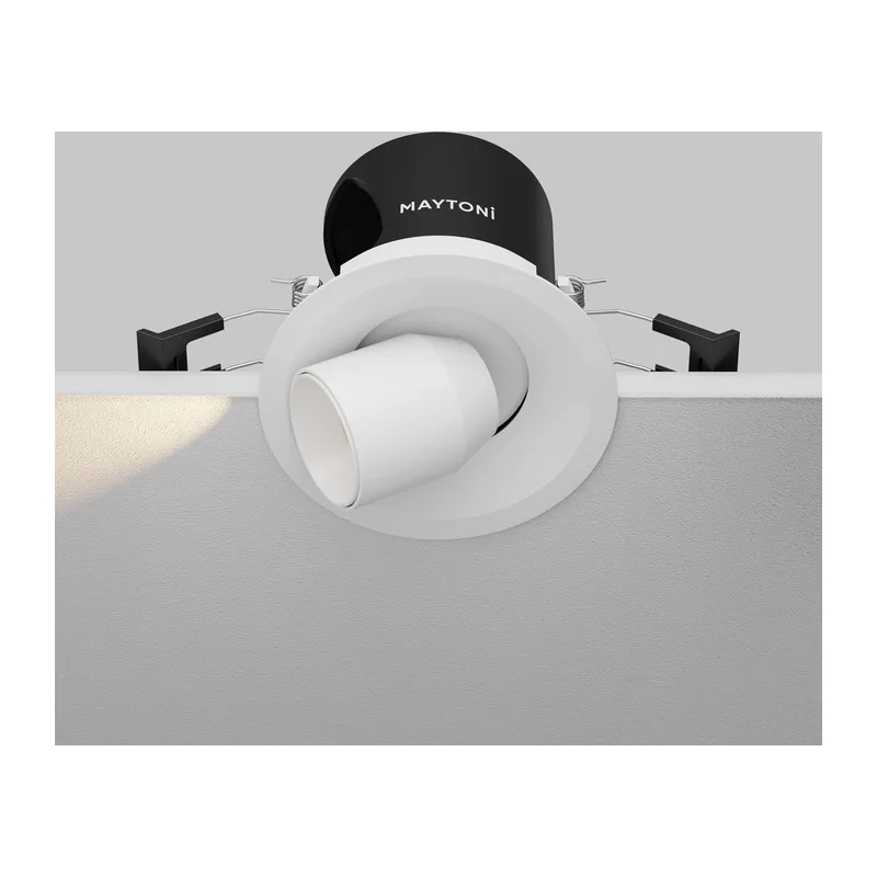 Встраиваемый светильник Фокус мини / Focus LED mini 8 Вт 3000 К 50° Maytoni DL127-8W3K-W 4