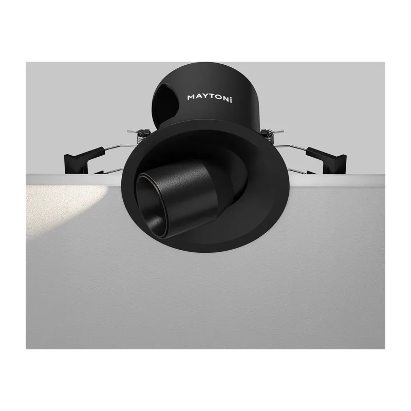 Встраиваемый светильник Фокус мини / Focus LED mini 8 Вт 4000 К 50° Maytoni DL127-8W4K-B 4