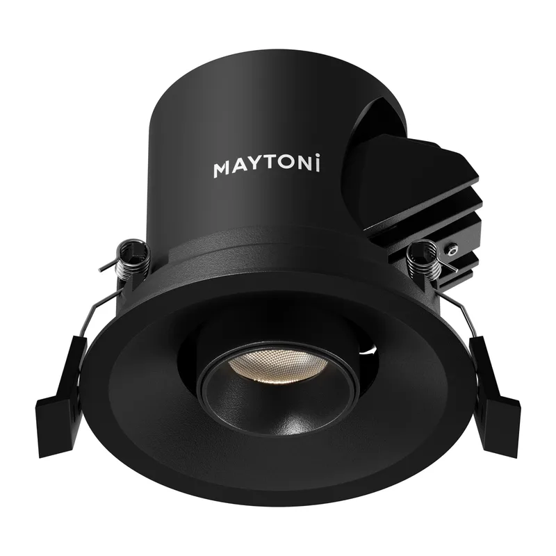 Встраиваемый светильник Фокус мини / Focus LED mini 8 Вт 4000 К 50° Maytoni DL127-8W4K-B