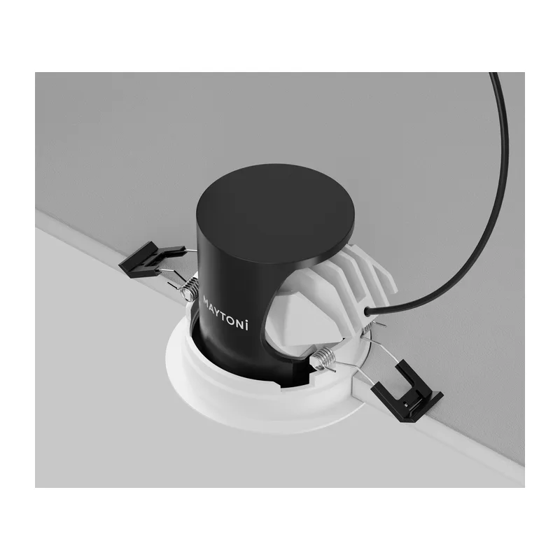Встраиваемый светильник Фокус мини / Focus LED mini 8 Вт 4000 К 50° Maytoni DL127-8W4K-W 6