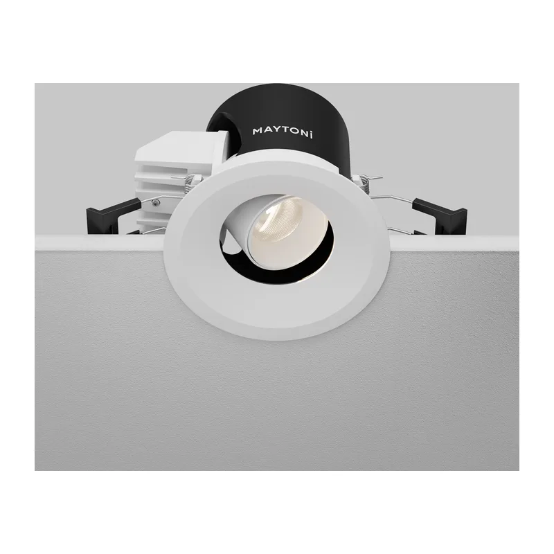Встраиваемый светильник Фокус мини / Focus LED mini 8 Вт 4000 К 50° Maytoni DL127-8W4K-W 9