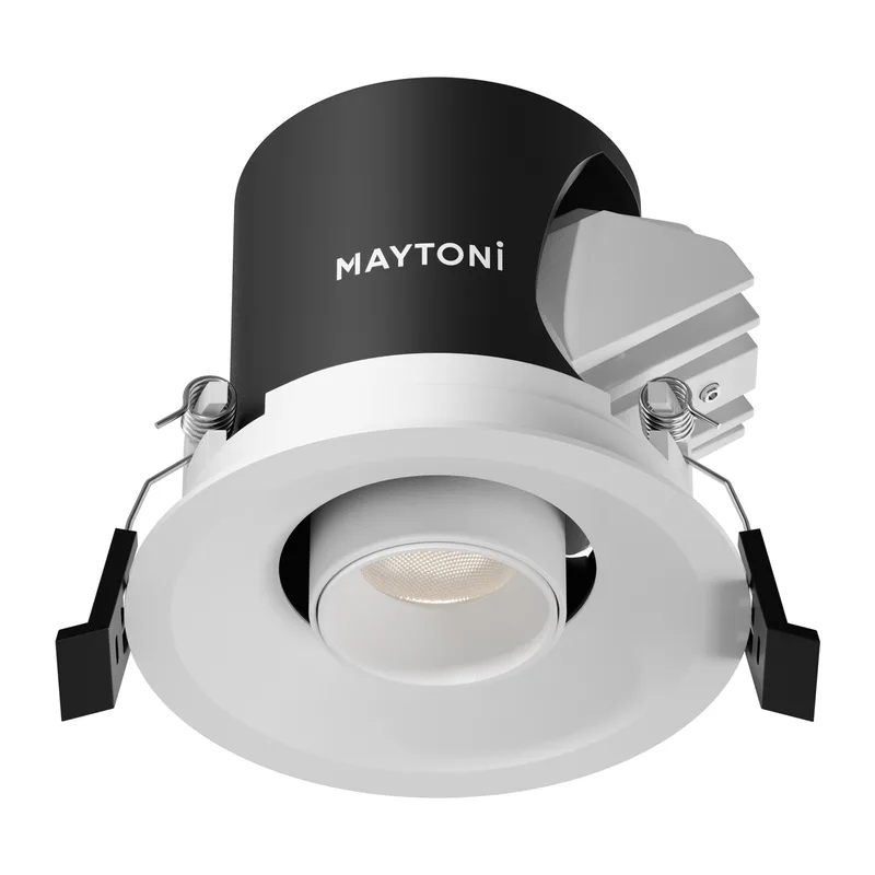 Встраиваемый светильник Фокус мини / Focus LED mini 8 Вт 4000 К 50° Maytoni DL127-8W4K-W