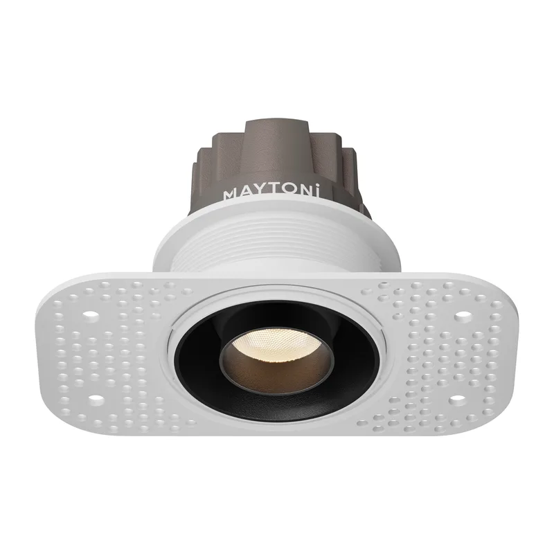 Встраиваемый светильник Омут Т / Dip T 10 Вт 3000 К 50° Maytoni DL128-10W3K-TRS-B