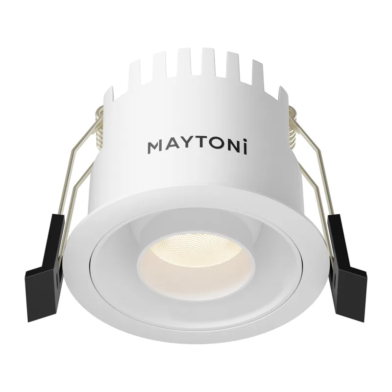 Встраиваемый светильник Омут Т / Dip T 10 Вт 3000 К 50° Maytoni DL128-10W3K-W