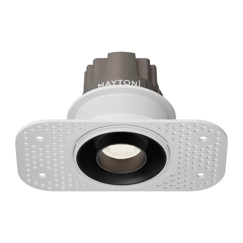 Встраиваемый светильник Омут Т / Dip T 10 Вт 4000 К 50° Maytoni DL128-10W4K-TRS-B