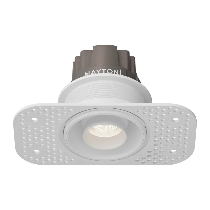 Встраиваемый светильник Омут Т / Dip T 10 Вт 4000 К 50° Maytoni DL128-10W4K-TRS-W