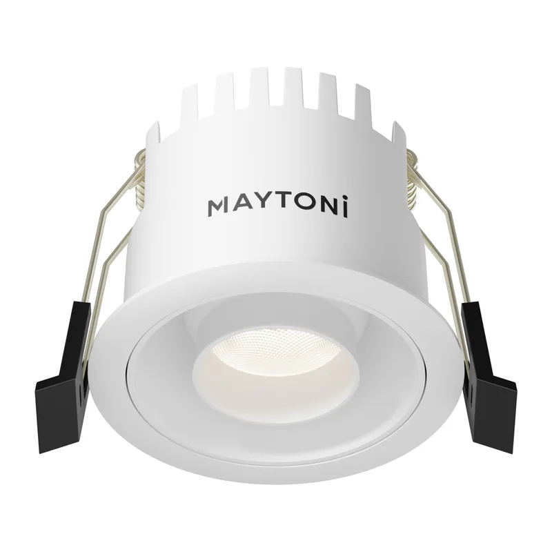 Встраиваемый светильник Омут Т / Dip T 10 Вт 4000 К 50° Maytoni DL128-10W4K-W