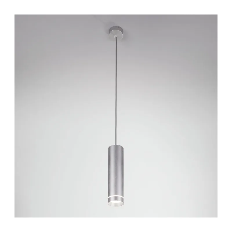 Подвесной светодиодный светильник DLR023 12W 4200K хром матовый Elektrostandard 2