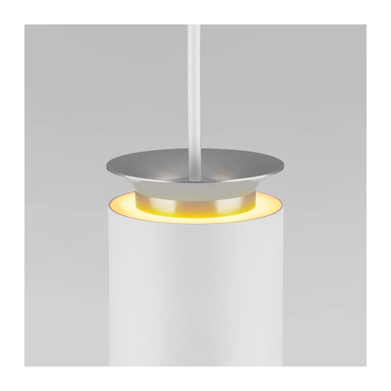 Подвесной светодиодный светильник DLS021 9+4W 4200К белый матовый/серебро Elektrostandard 4