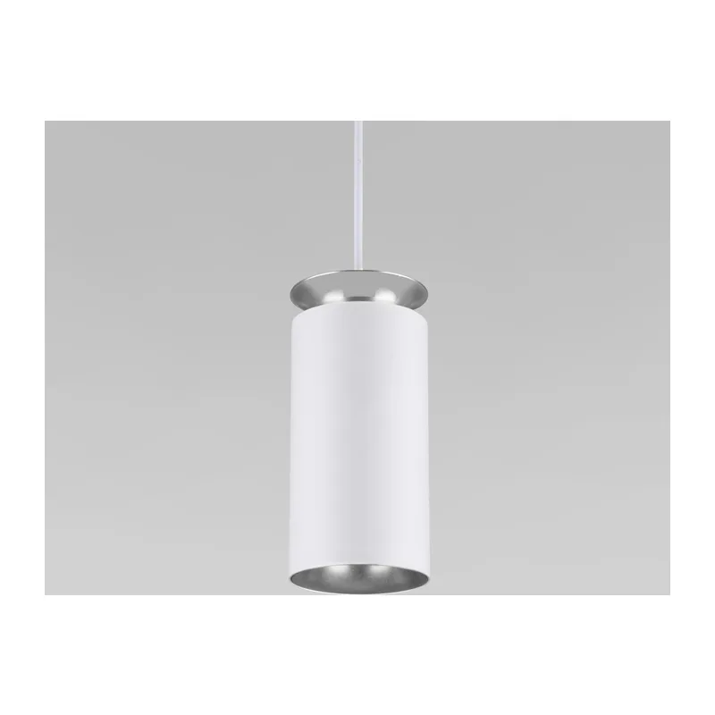 Подвесной светодиодный светильник DLS021 9+4W 4200К белый матовый/серебро Elektrostandard