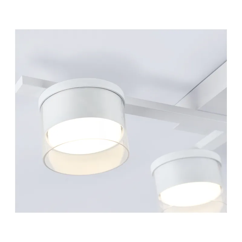 Потолочный светильник GX53*4 FL51661/4 WH/CL белый/прозрачный GX53/4 547*330*105 Ambrella Light 2