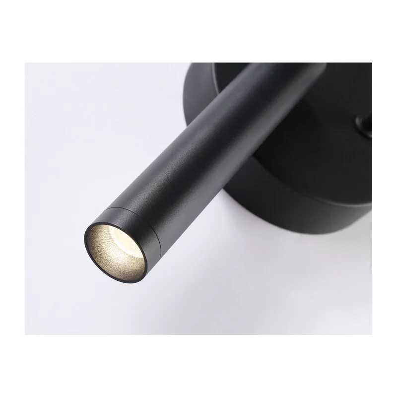 Настенный светодиодный светильник 4200K 2Вт G9*1 FL66385/2 BK черный 2W 4200K+G9 500*120*120 Ambrella Light 6