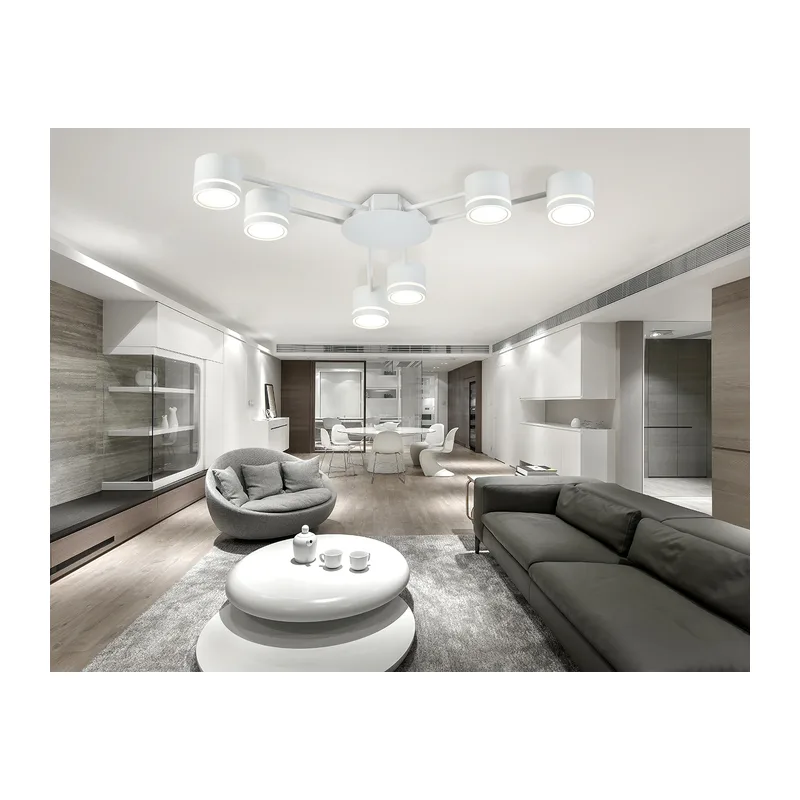 Потолочный светильник GX53*6 FL71515/6 WH белый GX53/6 730*677*95 Ambrella Light 5