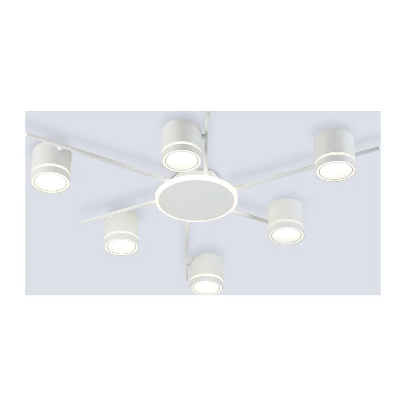 Потолочный светильник GX53*6 4200К 12Вт FL71519/6 WH белый GX53/6+LED 754*741*90 Ambrella Light 3