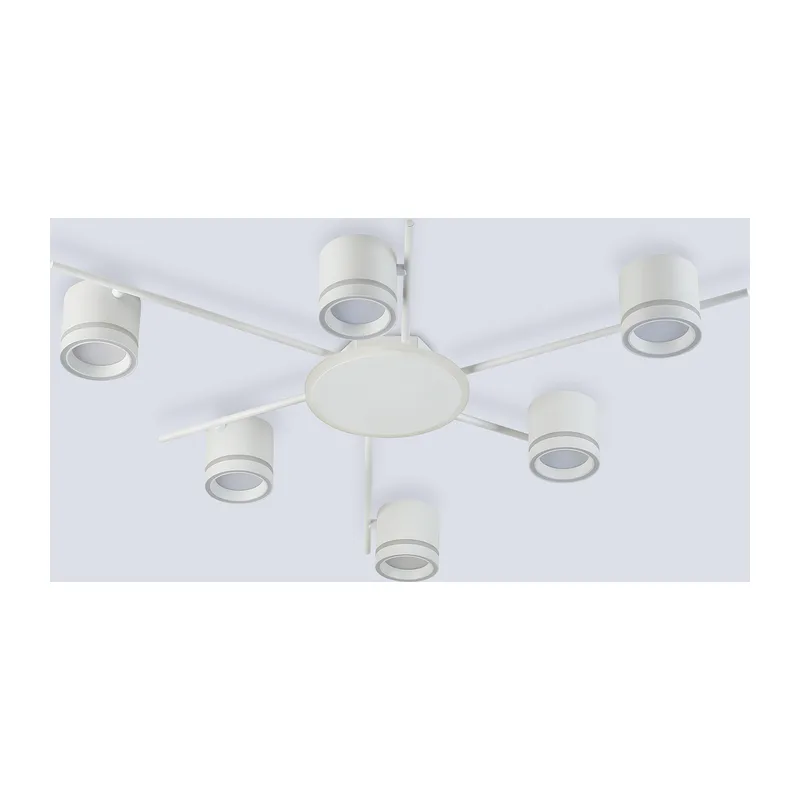 Потолочный светильник GX53*6 4200К 12Вт FL71519/6 WH белый GX53/6+LED 754*741*90 Ambrella Light 4
