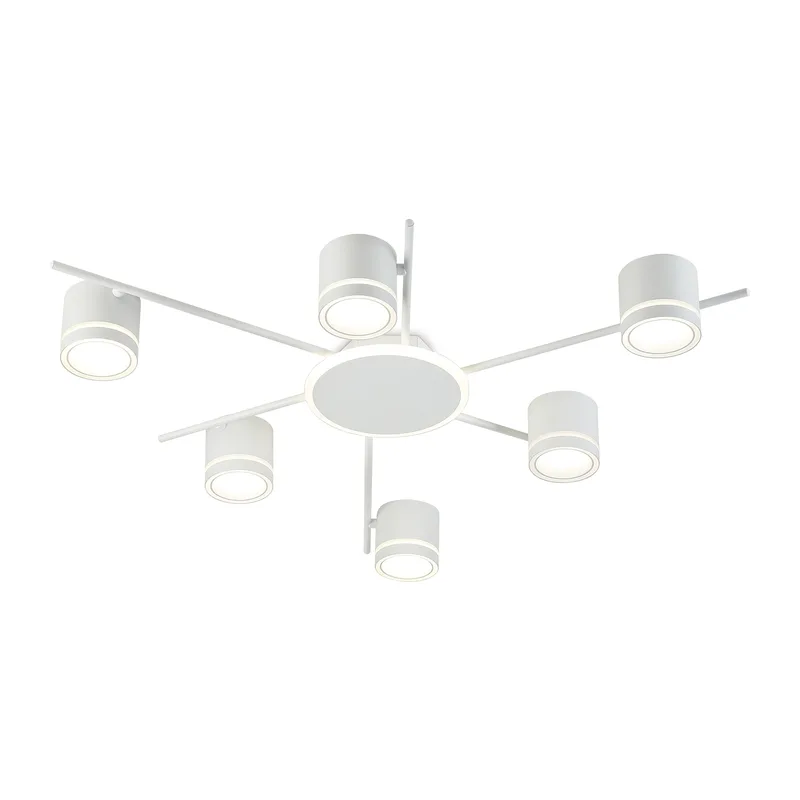 Потолочный светильник GX53*6 4200К 12Вт FL71519/6 WH белый GX53/6+LED 754*741*90 Ambrella Light
